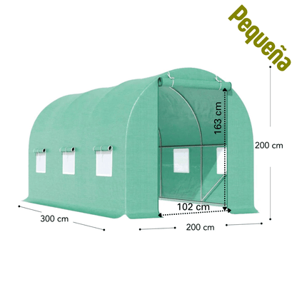 Invernadero Pequeño 3 Ventanas