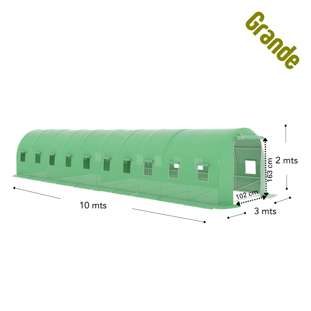 invernadero 10 ventanas